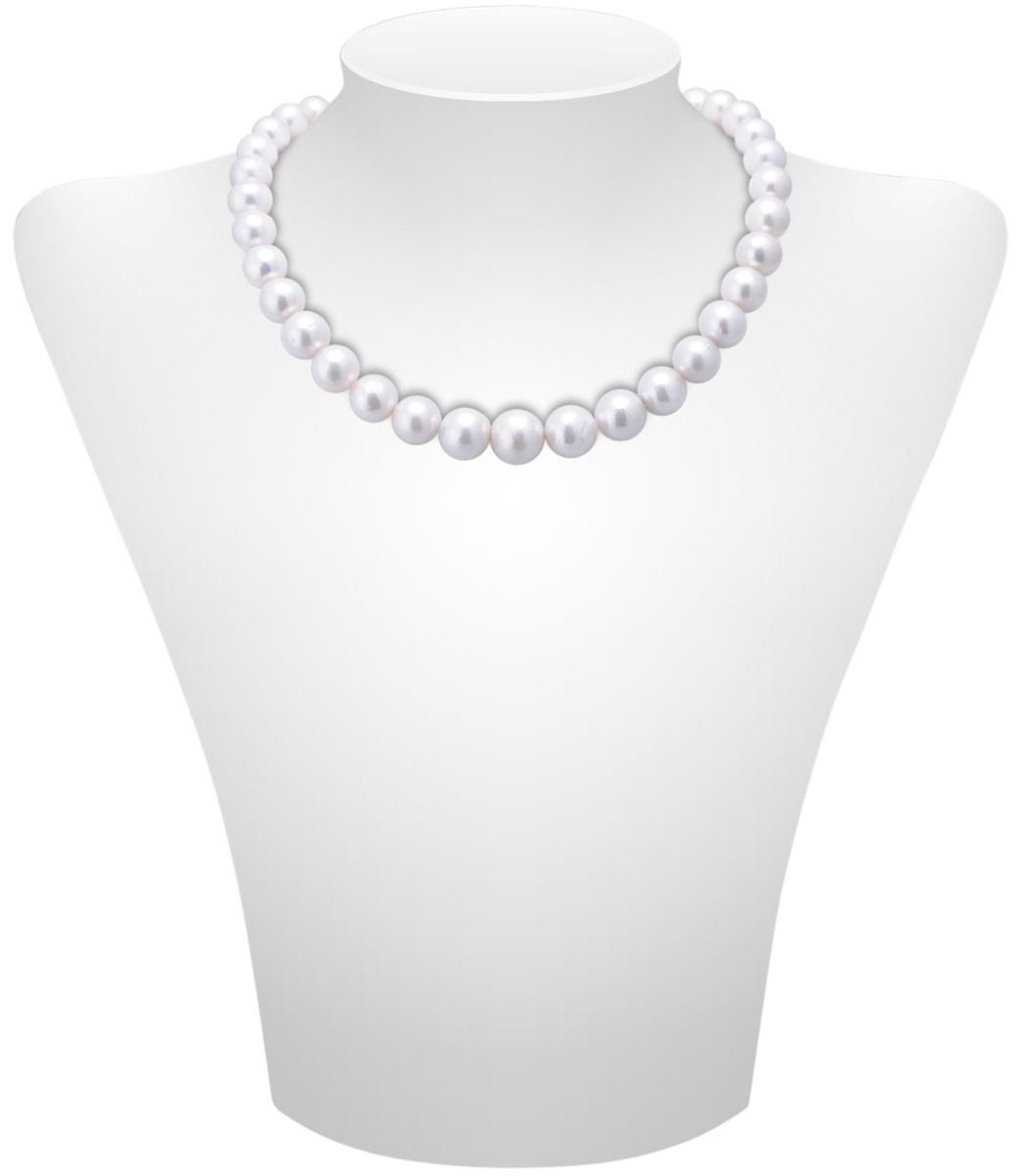 Large Freshwater Pearl Necklace on Bust