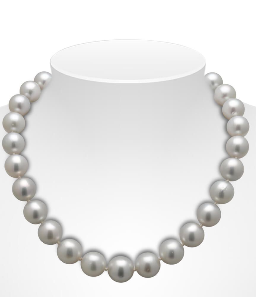 South Sea Pearl Necklace On Bust