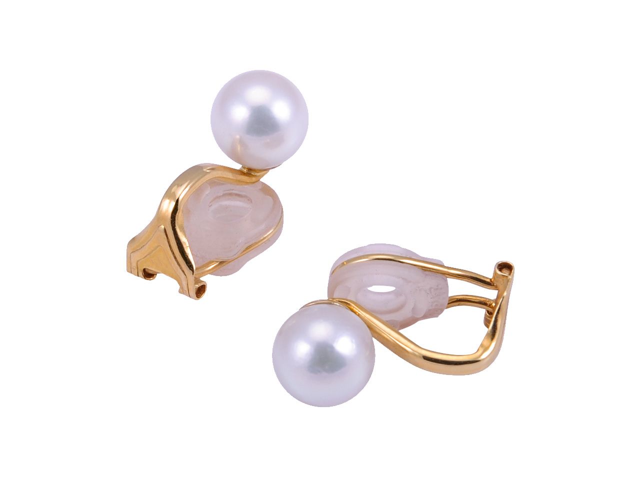 9ct Yellow Gold Clip Earrings