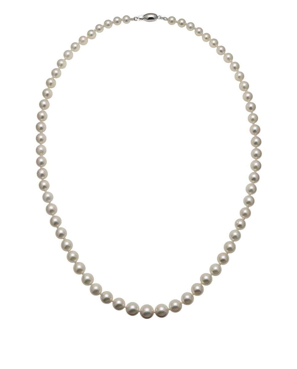 Akoya Pearl Graduated Necklace 4.5/8mm