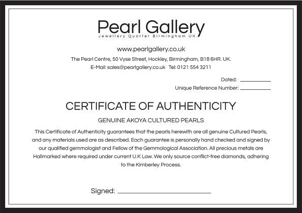 Certificate of Authenticity