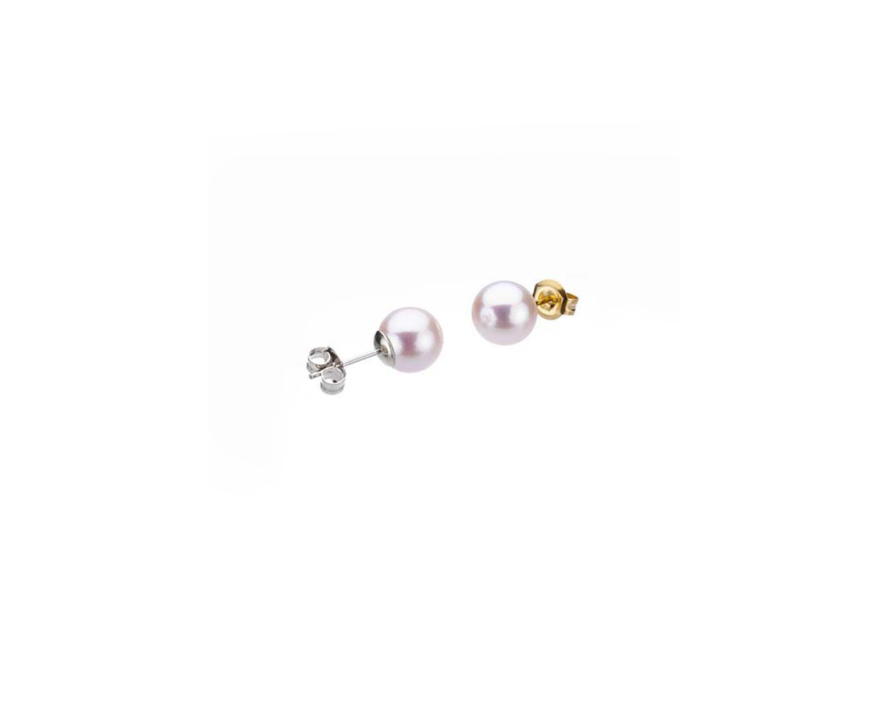 Akoya Pearl Stud Earrings 4mm 