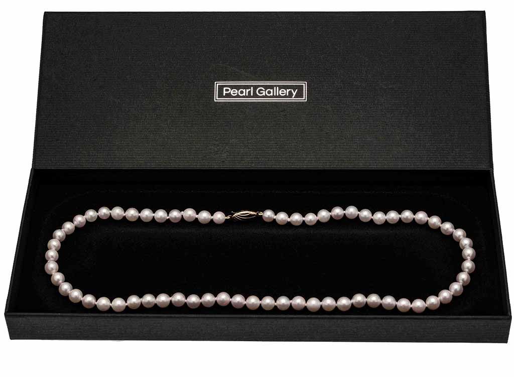 Grey Freshwater Pearl Necklace | AA Grade | 11mm