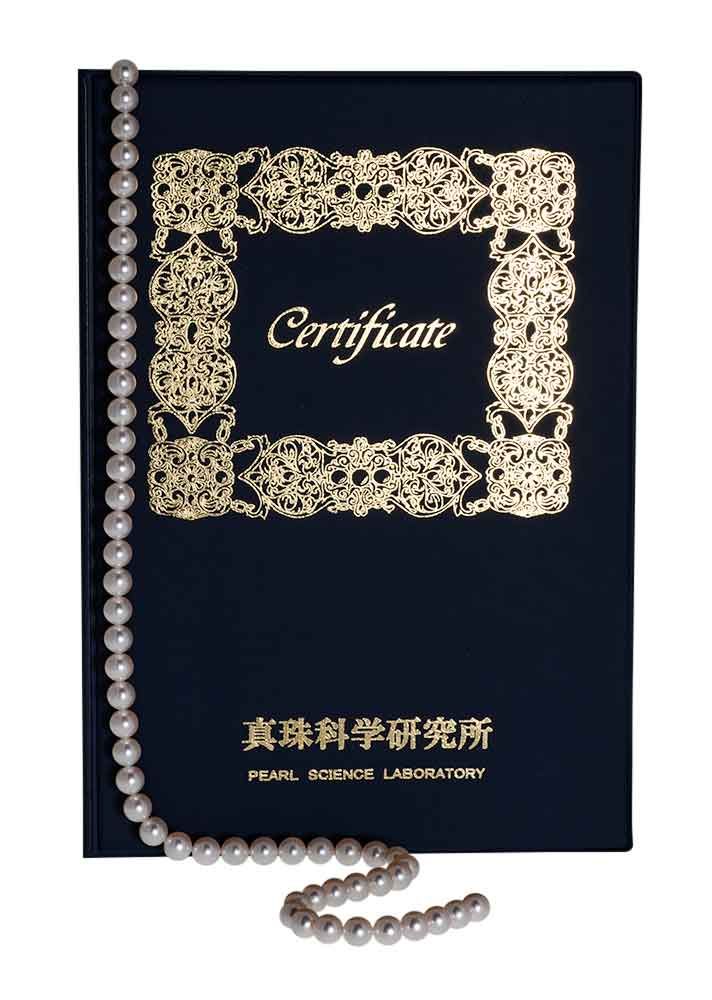 White Akoya Pearl Necklace | Hanadama Grade | 6.5-7.0 mm  