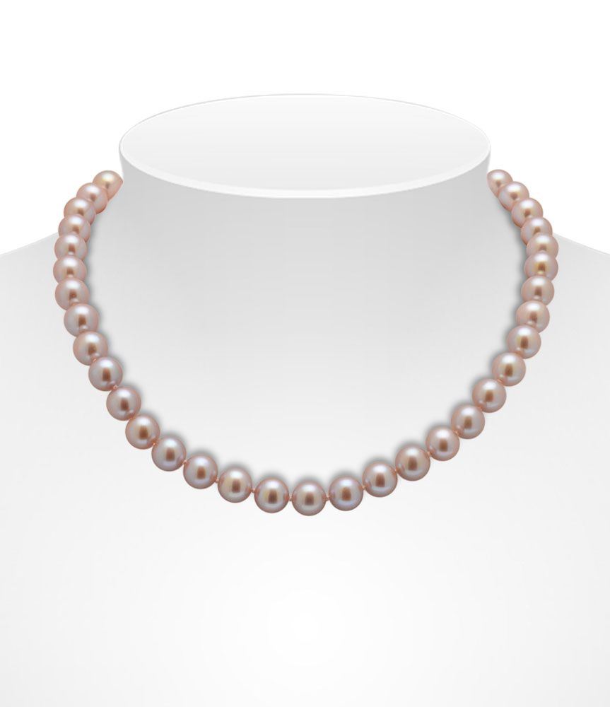 Pink Freshwater Cultured Pearl Necklace