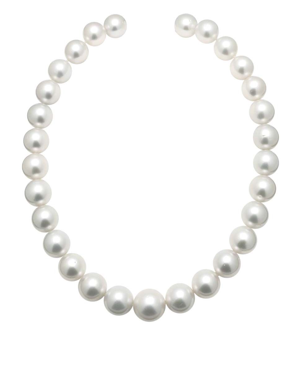 White South Sea Pearl Necklace| AAA Grade | 14 to 18mm