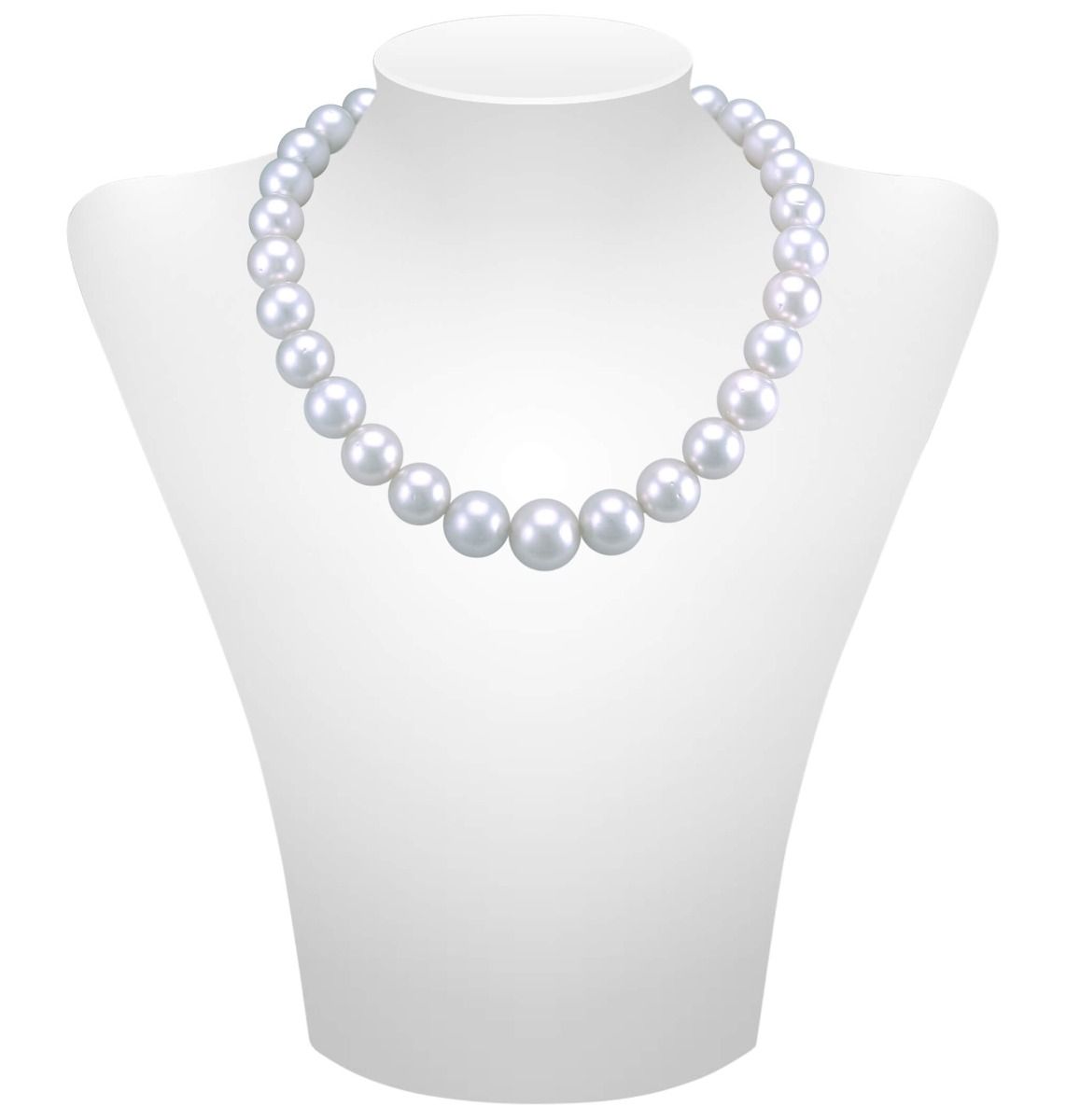 South Sea Pearl Necklace on Bust