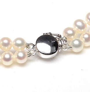 Freshwater Pearl, Sapphire & Diamond Bracelet