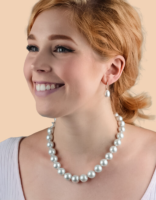 South Sea Cultured Pearl Necklace | 12 to 14.6 mm