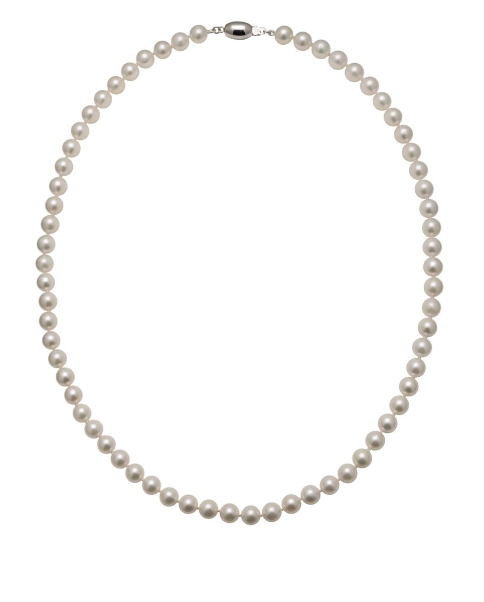 Akoya White Pearl Necklace| AA+ Grade | 6.0-7.0mm