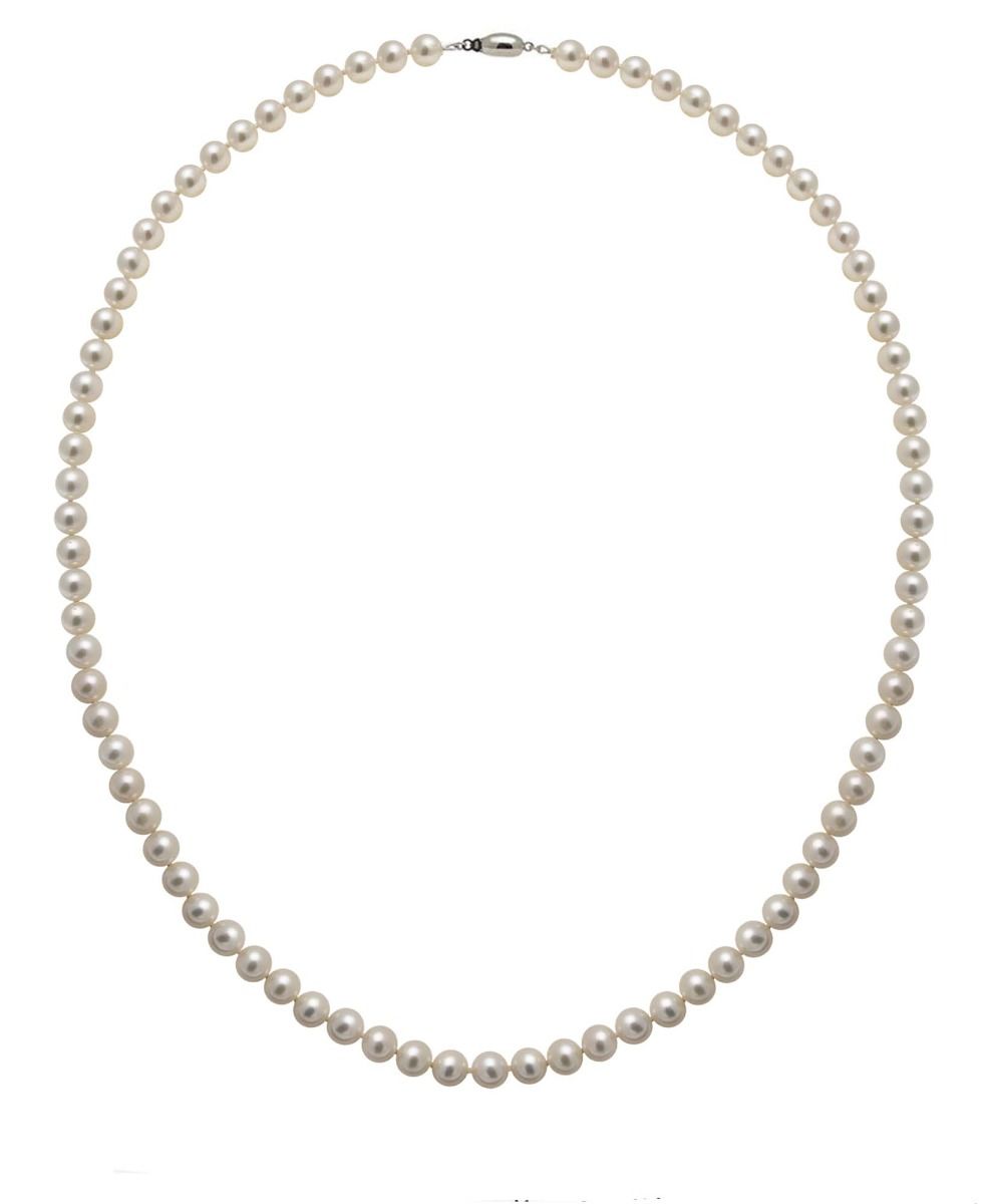 Freshwater White Pearl Necklace | AA Grade | 5mm