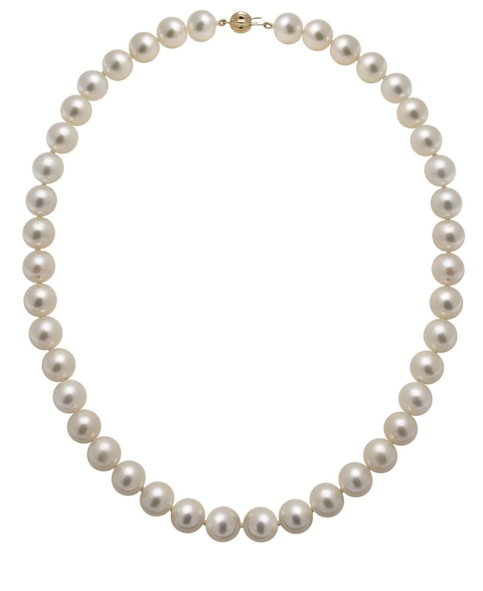 Freshwater White Pearl Necklace | AAA Grade | 10mm