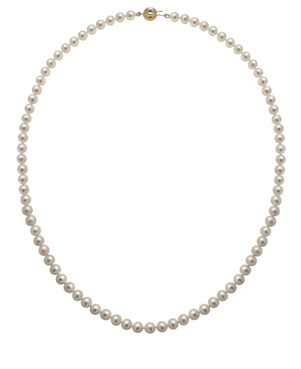 Freshwater White Pearl Necklace | AAA Grade | 5mm